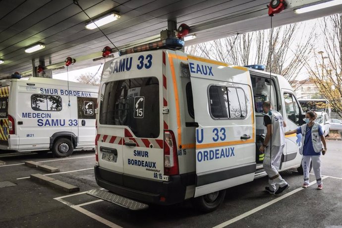 Ambulancia en Francia