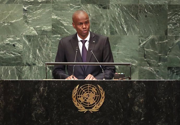 Archivo - El expresidente de Haití Jovenel Moise, asesinado en julio de 2021