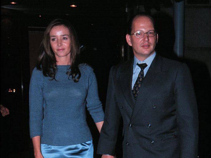 Kardam de Bulgaria y Miriam Ungría