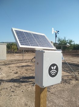 Sondas de humedad instaladas en el CIFEA de Jumilla para reducir el uso de agua y fertilizantes en los cultivos