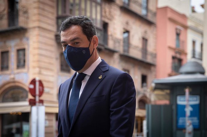 EL presidente de la Junta, Juanma Moreno