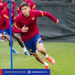 Santi Ramos Mingo con el FC Barcelona
