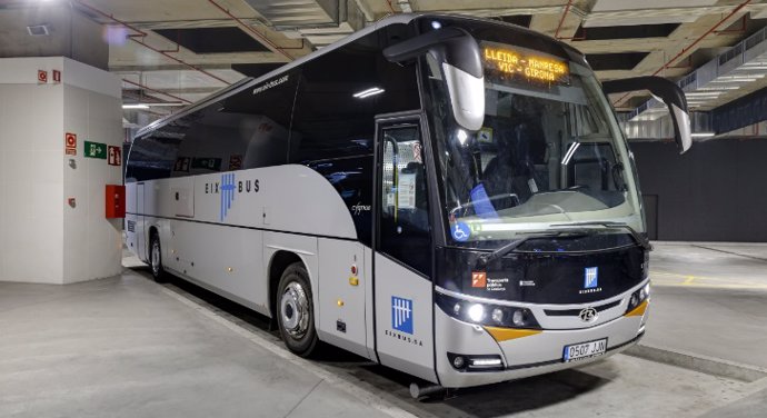 Territori amplia un 37% les freqüncies diries de l'Eix Bus entre Girona i Lleida.