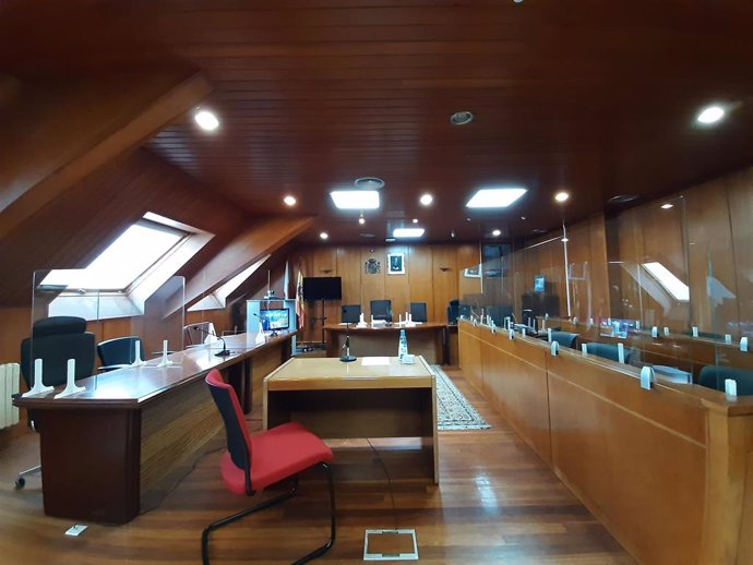 Sala de la Sección Primera de la Audiencia Provincial de Cantabria. Salesas. Juicios.