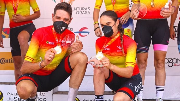 David Valero y Rocío García revalidan sus títulos de campeones de España de XCO