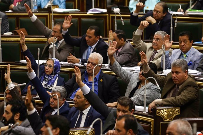 Archivo - Parlamento de Egipto