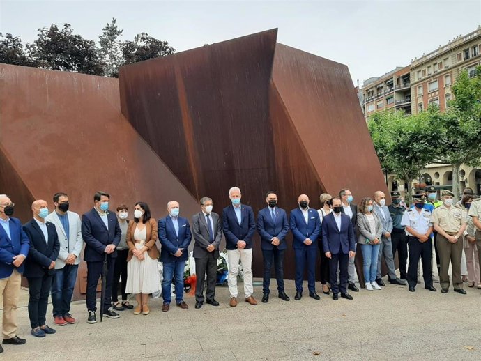 Homenaje a Miguel Ángel Blanco en Logroño