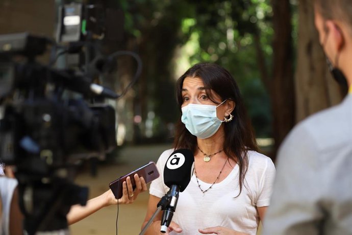 La síndica de Cs, Ruth Merino