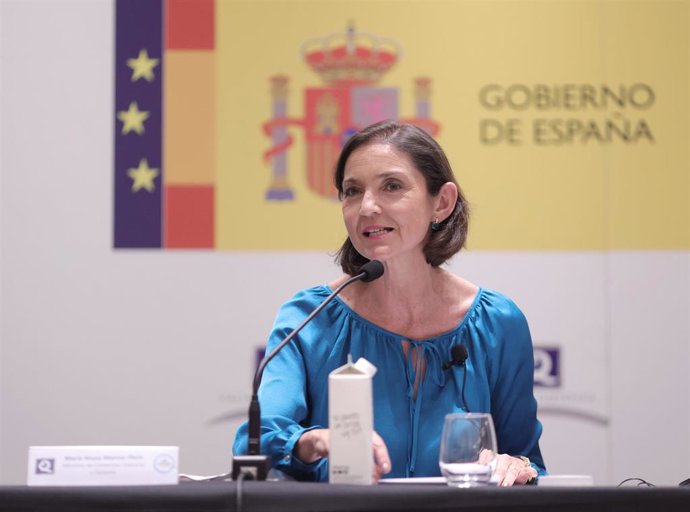 La ministra de Industria, Comercio y Turismo, Reyes Maroto.