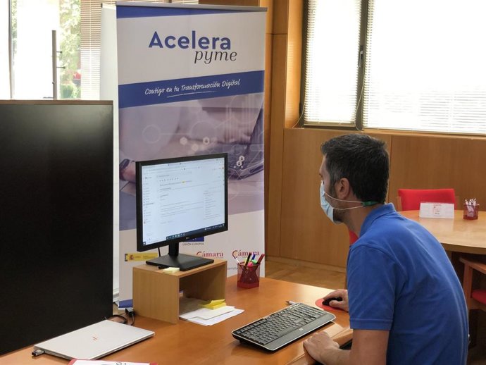 Oficina 'Acelera Pyme' de la Cámara de Valladolid.
