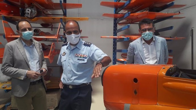Francisco Ocaña y Rafael Segovia visitan las instalaciones donde se va a ejecutar el proyecto CEUS en la provincia de Huelva