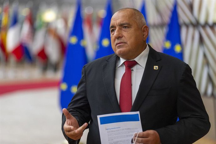 Archivo - El primer ministro de Bulgaria, Boiko Borisov. 