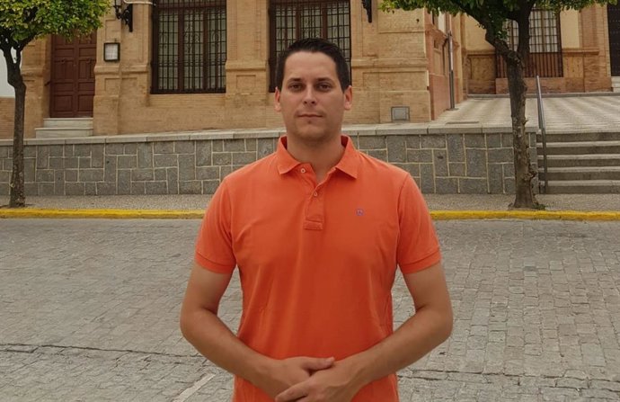 El portavoz de Ciudadanos en el Ayuntamiento de Paradas (Sevilla), Stiven Vargas