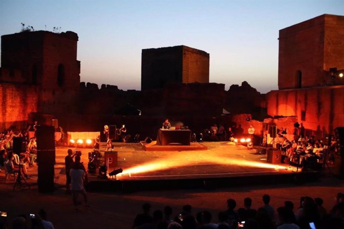 Imagen del 'Festival Castillo Sound' en Alcalá Guadaíra (Sevilla).