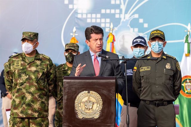 El ministro de Defensa colombiano, Diego Molano