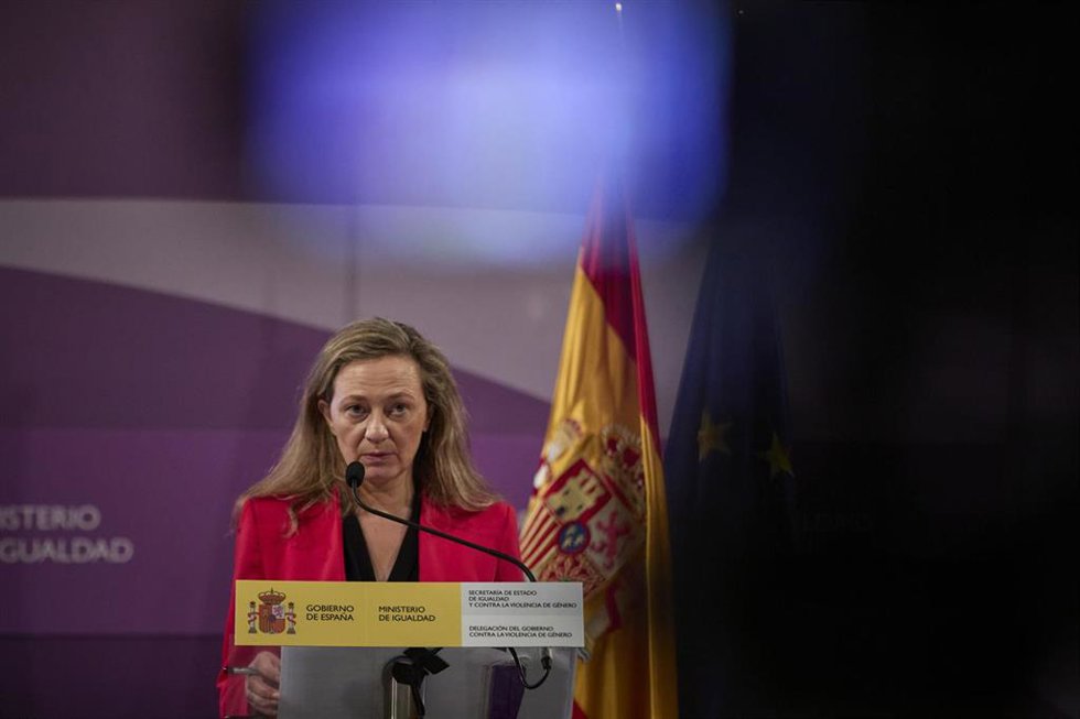 La delegada del Gobierno contra la Violencia de Género, Victoria Rosell.