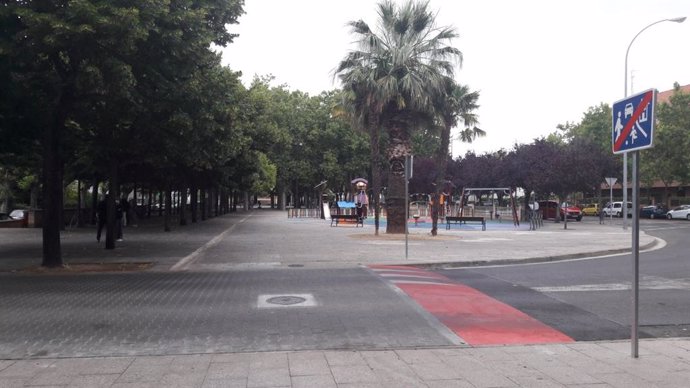 El Ayuntamiento de Logroño crea una gran plataforma que une el Parque Joaquín Elizalde y la Plaza de las Chiribitas