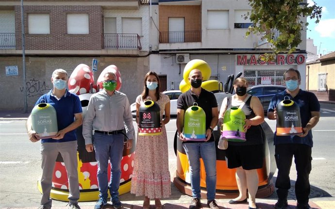 La magia de Disney llega a las calles de Murcia de la mano de Ecovidrio y Disneyland París