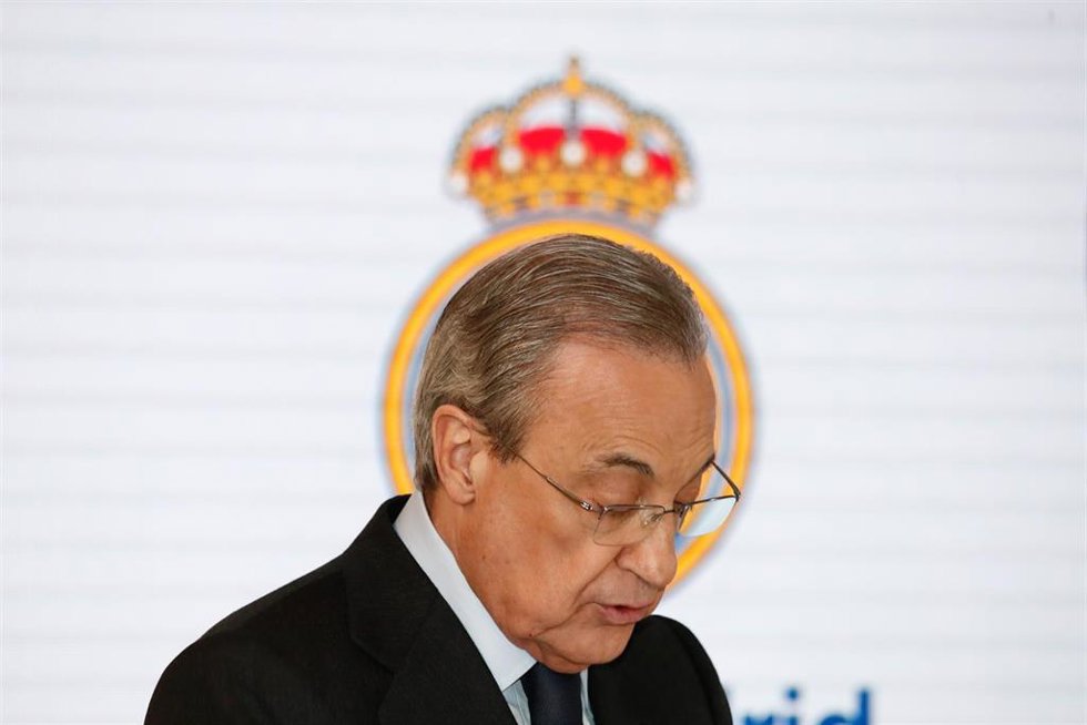 Archivo - Florentino Perez, presidente del Real Madrid