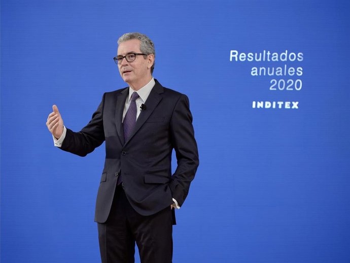 Archivo - Presidente de Inditex, Pablo Isla.