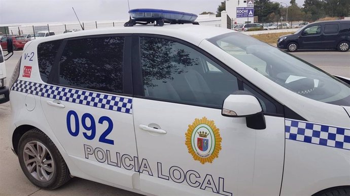 Vehículo de la Policía Local de Conil