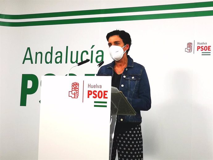 La responsable de Educación y Salud del PSOE de Huelva, Susana Rivas.