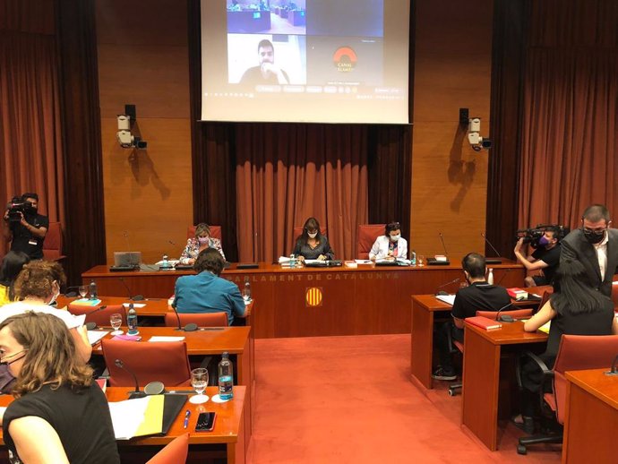 Reunió de la Junta de Portaveus del Parlament de Catalunya, a 13 de juliol de 2021