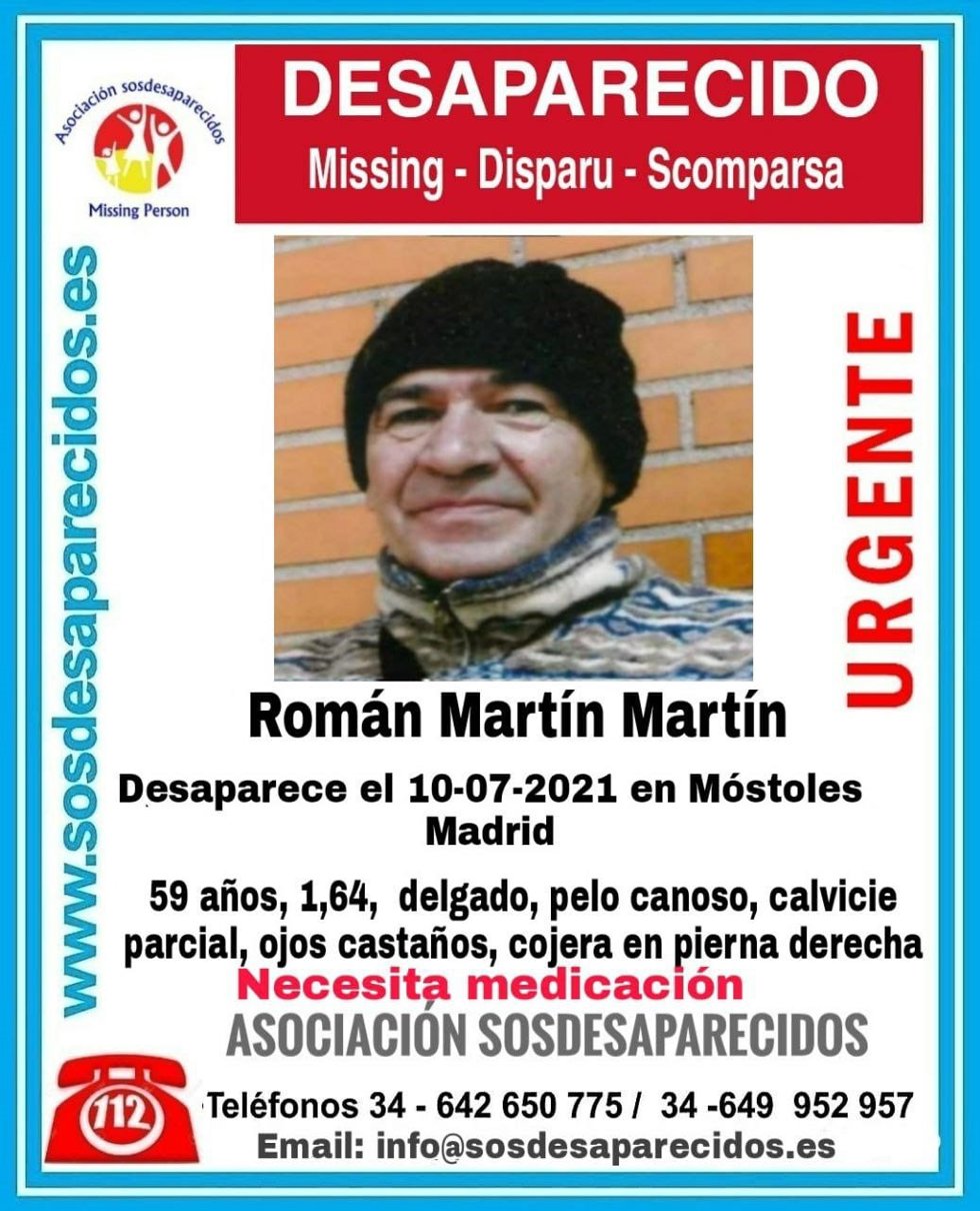 Buscan a un hombre desaparecido el sábado en Móstoles