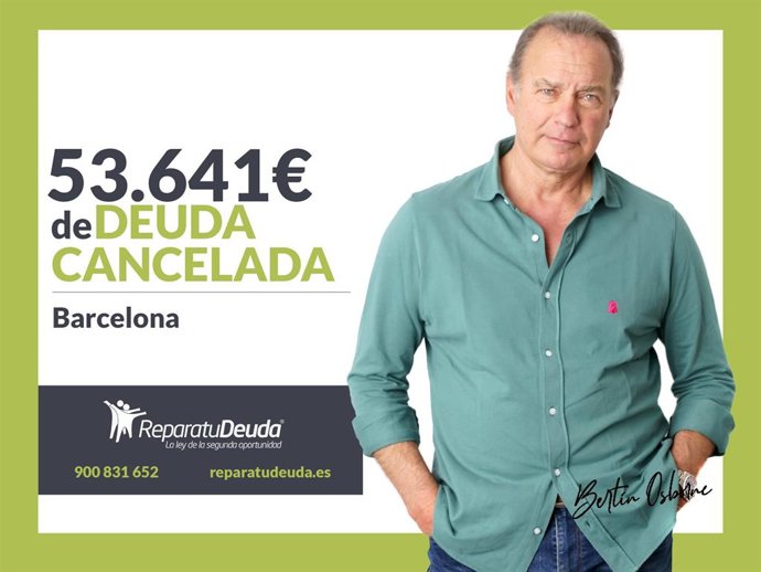 Bertín Osborne, imagen oficial de Repara Tu Deuda.