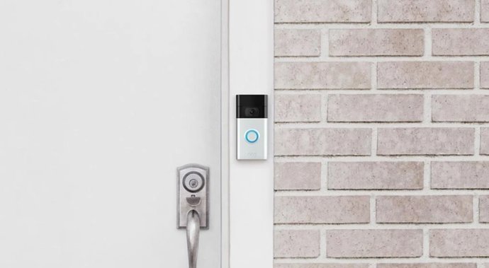 Timbre con cámara ring