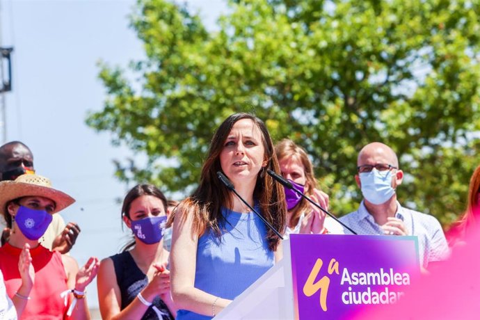 La nueva líder de Podemos, Ione Belarra.
