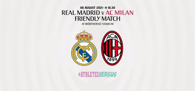 Real Madrid y AC Milan se medirán en un partido amistoso