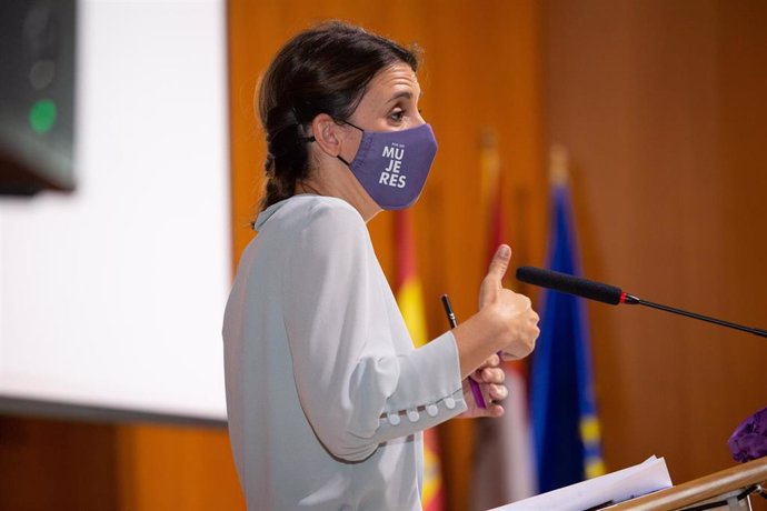 La ministra de Igualdad, Irene Montero.