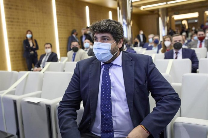 El presidente de la Región de Murcia, Fernando López Miras, en una imagen de archivo