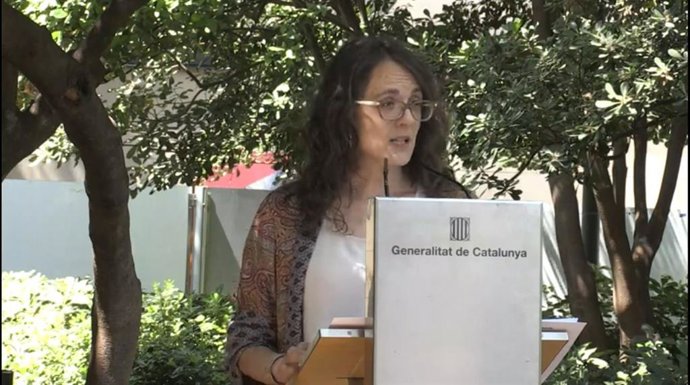 La consellera de Igualdad y Feminismos, Tnia Verge. Foto de archivo.