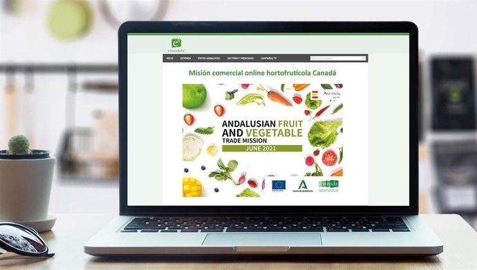 La misión comercial telemática que ha organizado de Extenda-Andalucía Exportación e Inversión Extranjera en la que ha reunido a ocho empresas hortofrutícolas andaluzas.