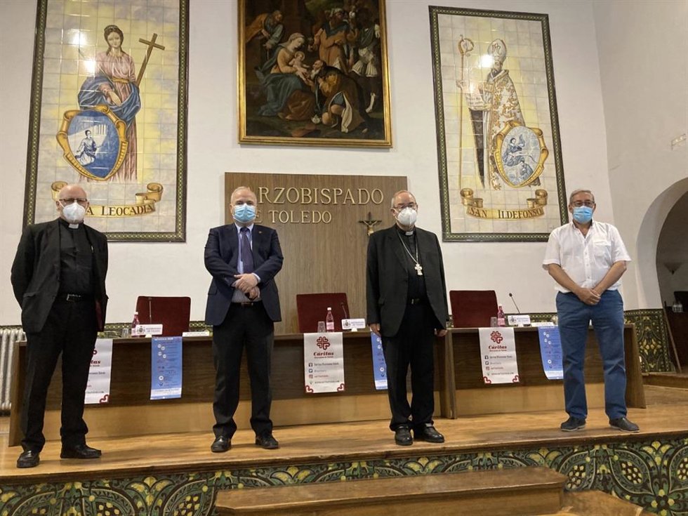 Presentación de la Memoria Económica de Cáritas de Toledo de 2020.