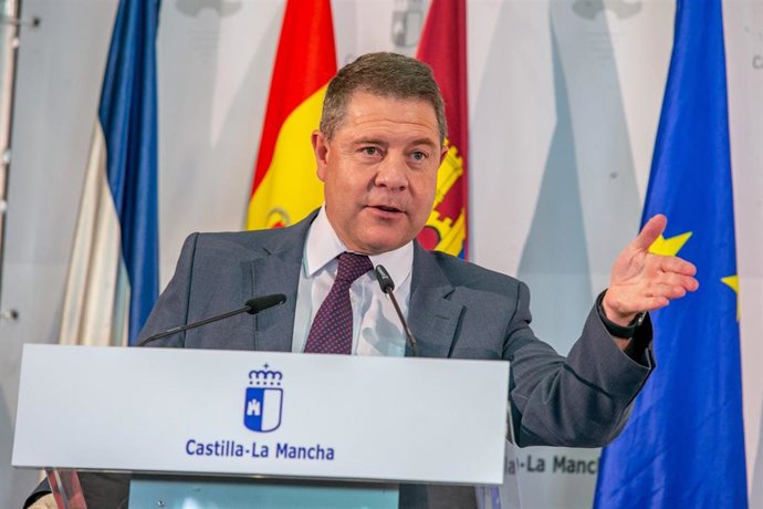 El presidente de Castilla-La Mancha, Emiliano García-Page, en Talavera