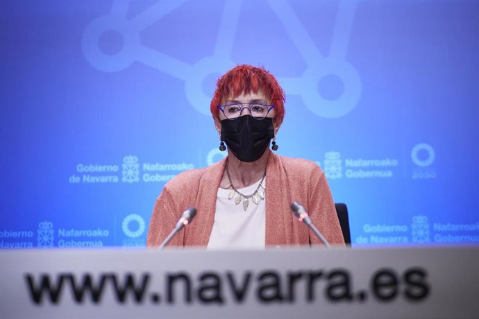 La consejera de Salud del Gobierno de Navarra, Santos Indurain.