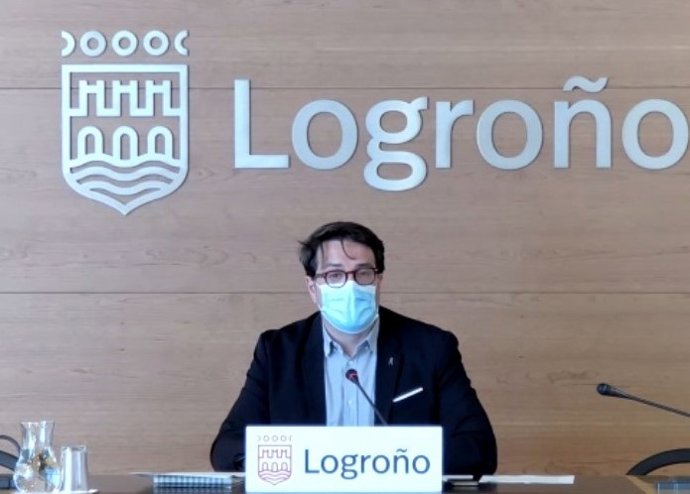 Archivo - El portavoz del equipo de Gobierno del Ayuntamiento de Logroño Kilian Cruz-Dunne