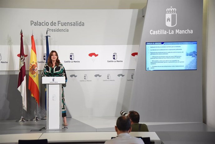 La consejera de Igualdad y portavoz, Blanca Fernández.