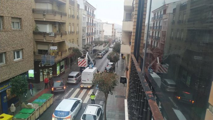 Calle Féliz Valverde Lillo de Mérida.