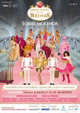 'Gran Hotel De Las Reinas', Show Protagonizado Por Las Mejores Drag Queens, Inicia En Torremolinos Su Gira
