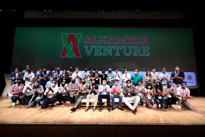 Imagen de los participantes en la octava edición de Alhambra Venture.