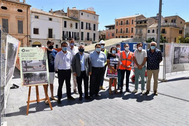 Presentación de las obras del Mercat Cobert de Inca