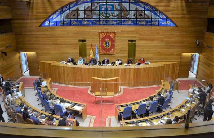 Pleno del Parlamento gallego