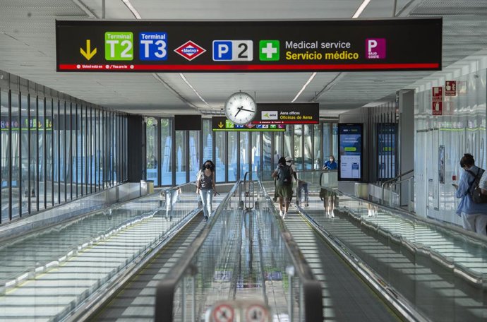 Aeropuerto Adolfo-Suárez Madrid Barajas.
