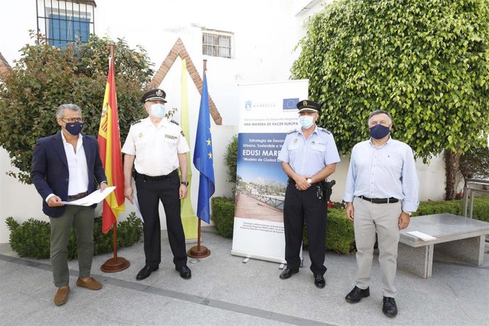 Presentación de la segunda fase de la videovigilancia en Marbella