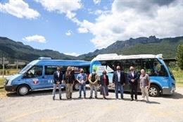 El Govern pone en marcha el servicio de transporte a demanda Clic.Cat en La Garrotxa (Girona)