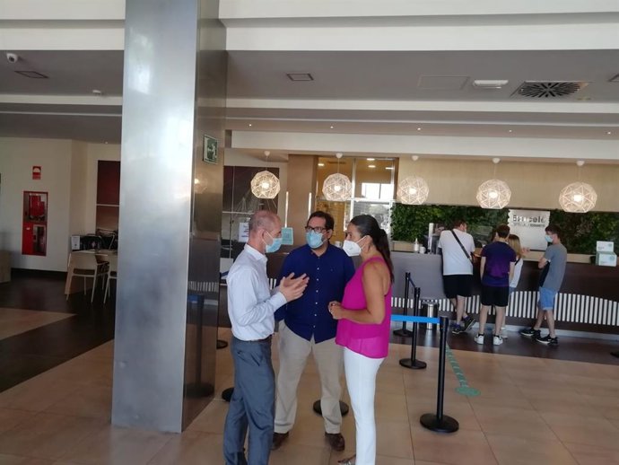 Visita al hotel Barceló de Punta Umbría.